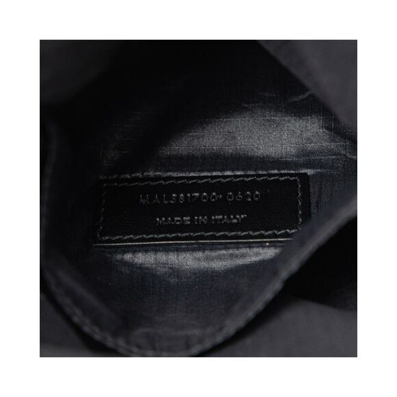 Pre Loved Saint Laurent Leopard Print Canvas Crossbody Bag Women White - Picture 7 of 8